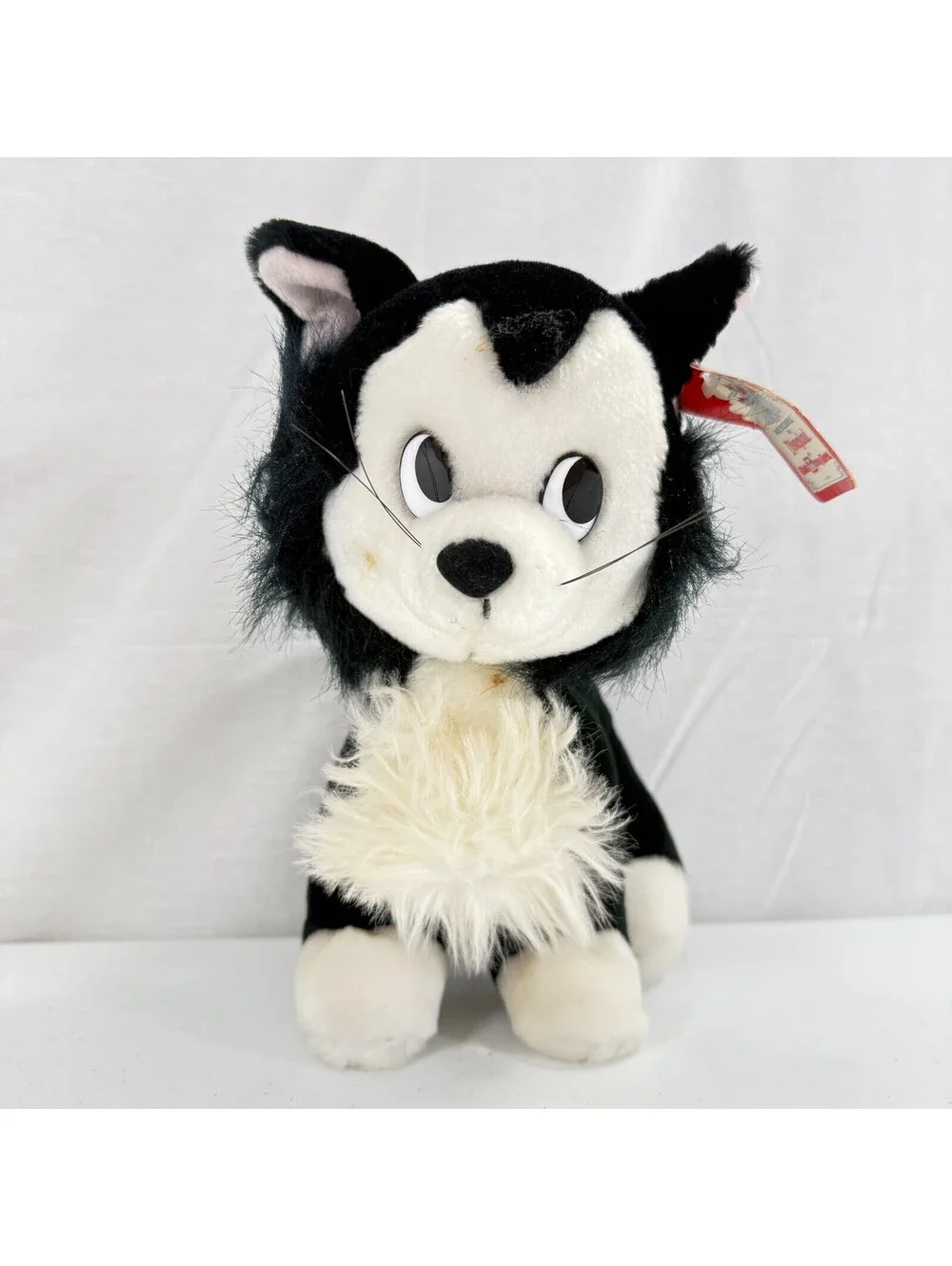1980s Disneyland Walt Disney World FIGARO Cat Pinocchio Plush Stuffed Animal 10